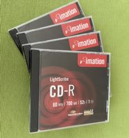 4x Imation CD-R LightScribe 80min 700MB neuwertig