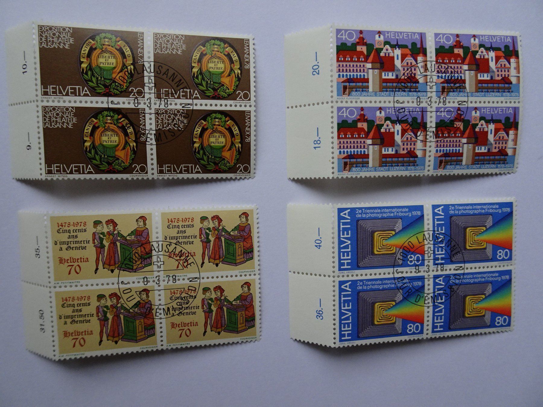 Alle Briefmarken: 1978 – Neu (gemäss Beschreibung) aus Aadorf von Chnorli-Furz