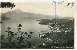 Weggis, von der Rigistrasse