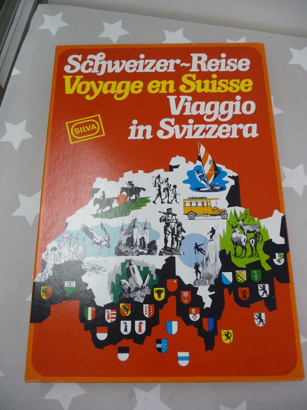 Giochi: Spiel: Schweizer-Reise Silva Verlag – Usato da Rafz venduto da Powacaddy