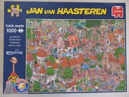 Jumbo Puzzle 1000 Jan Van Haasteren Fairytale Forest kompl.