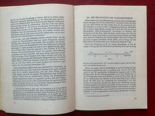 Libri: Albert Einstein, Relativitätstheorie, Vieweg 1965 – Usato da Bern venduto da oregonzwei 5