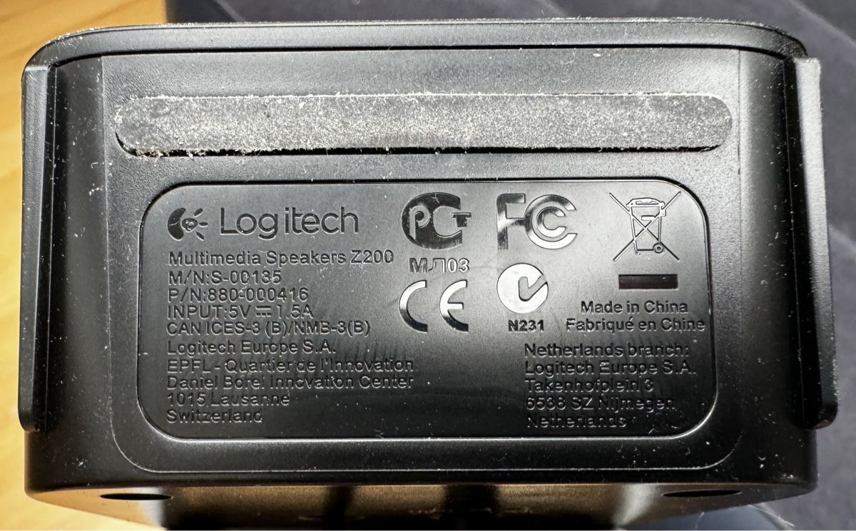 Logitech Casse acustiche: Multimedia Speaker Logitech – Usato da Madetswil venduto da kistlerk 1