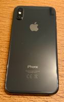 Apple iPhone XS Smartphone schwarz gebraucht mit Hülle