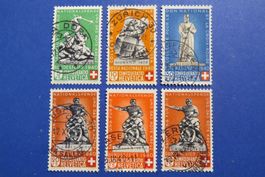 Serie Pro Patria 1940 Top-Vollstempel - SBK: 90.-.
