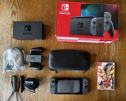 Nintendo Switch KOMPLETT mit Zubehör + Game