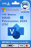 Microsoft Visio 2024 Professional 1PC Lifetime