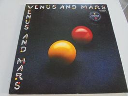 WINGS " Venus and Mars " LP Japan 1975 (VG+)