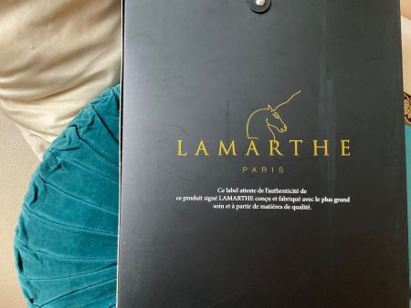 NEUF DS BOÎTE Etole LAMARTHE Paris Cachemire deluxe 180x65cm