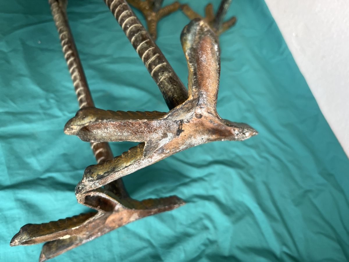 Skulpturen & Statuen: Paar große Bronze Vögel Kraniche – Gebraucht aus Brienz BE von hey_z9vg 5