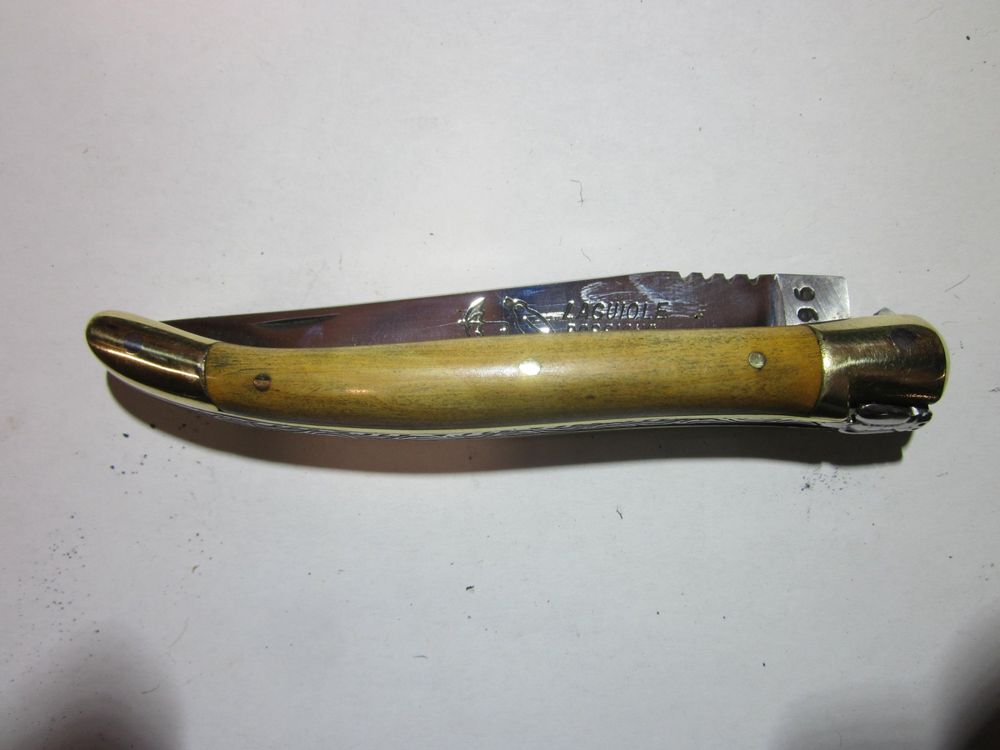6 Couteaux à Viande Laguiole Rossignol – Vintage, Pour Troisgros (Occasion)
