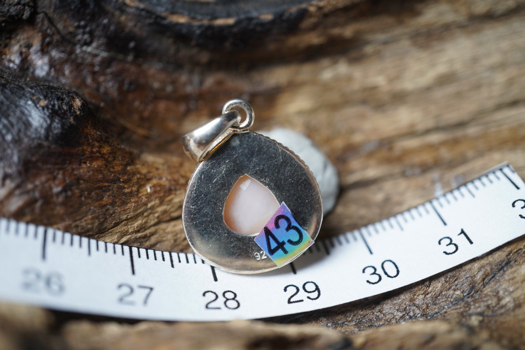 Ciondoli: Opal Rosa    Facettiert  Tropfen  Anhänger   925 Silber – Nuovo e nell'imballaggio originale da Balgach venduto da top_silver 5