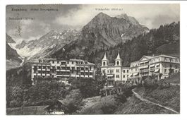 Engelberg (OW) Hotel Sonnenberg - Juchlipass - 1919