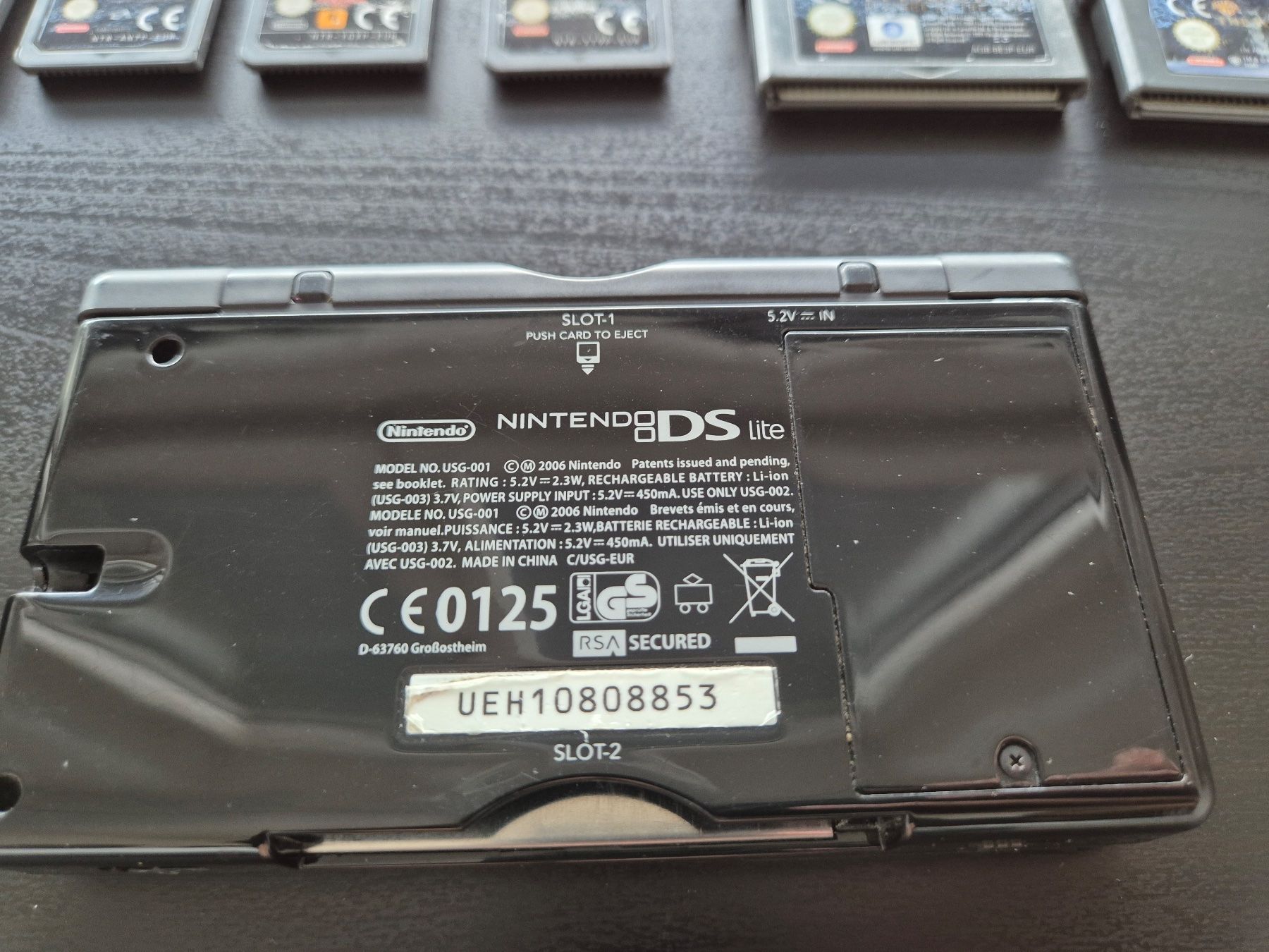 Nintendo Konsolen: Nitendo DS Lite (Schwarz) – Gebraucht aus  von  3
