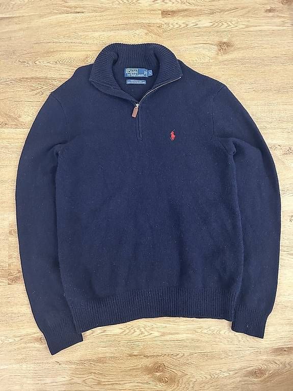 Maglioni & Felpe: Polo Ralph Lauren Quarter Zip Dunkelblau – Usato da Steinach venduto da KasparWyldin 1