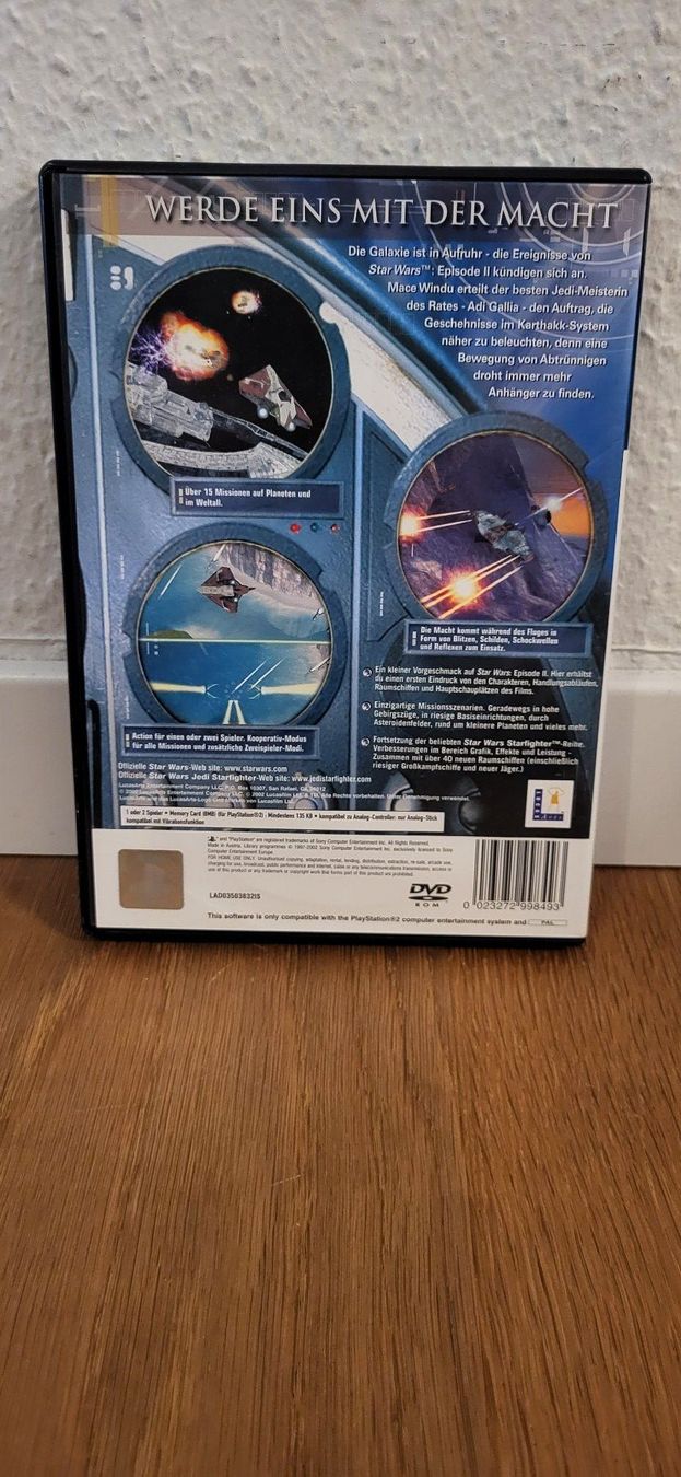 Sony Giochi: PS 2 - Star Wars Jedi Starfighter – Usato da Münsingen venduto da DigitaleSpielecke 1