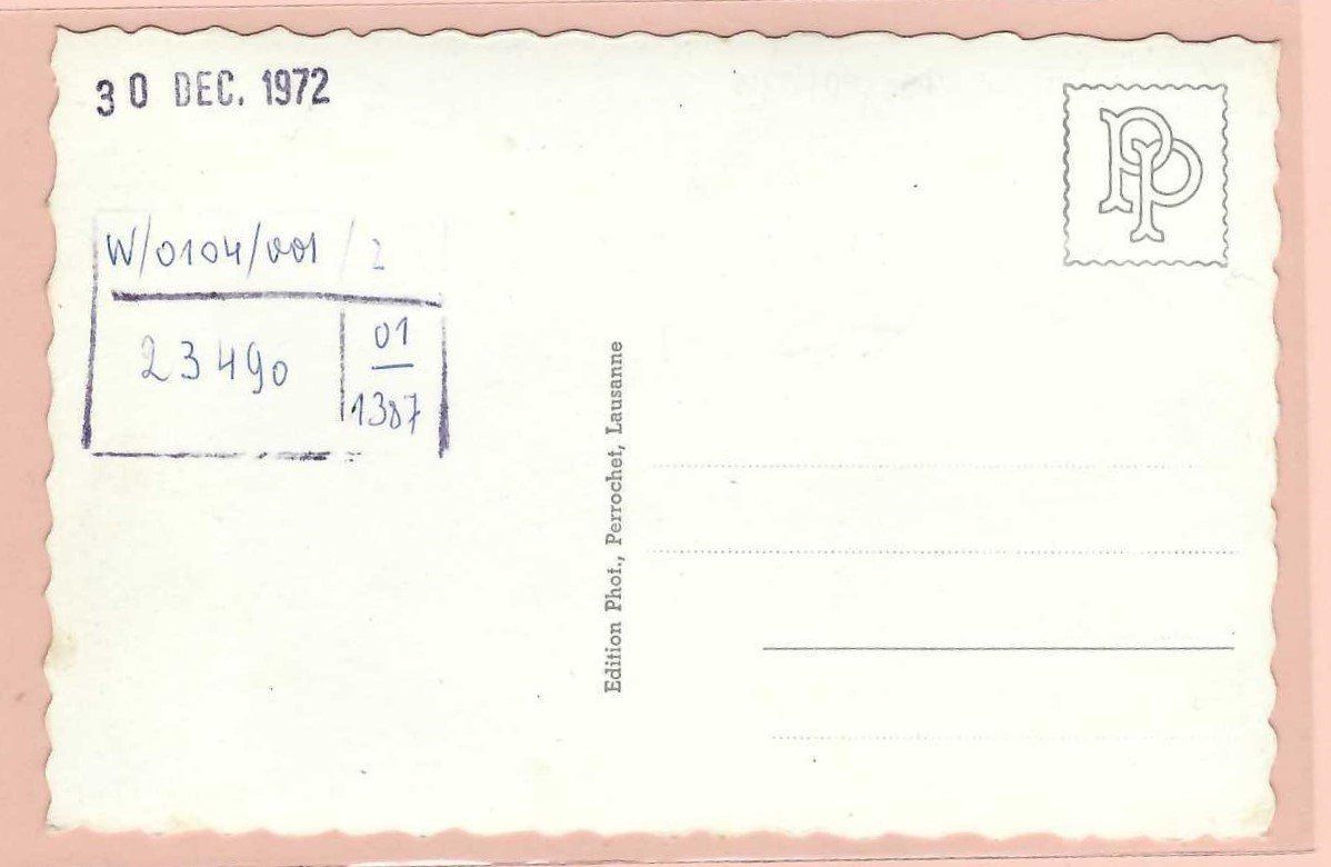 Cartoline postali: Wengen. Bahnhof Wengernalp-Bahn. Jungfrau. – Usato da Horw venduto da SwissSteamMemories 1