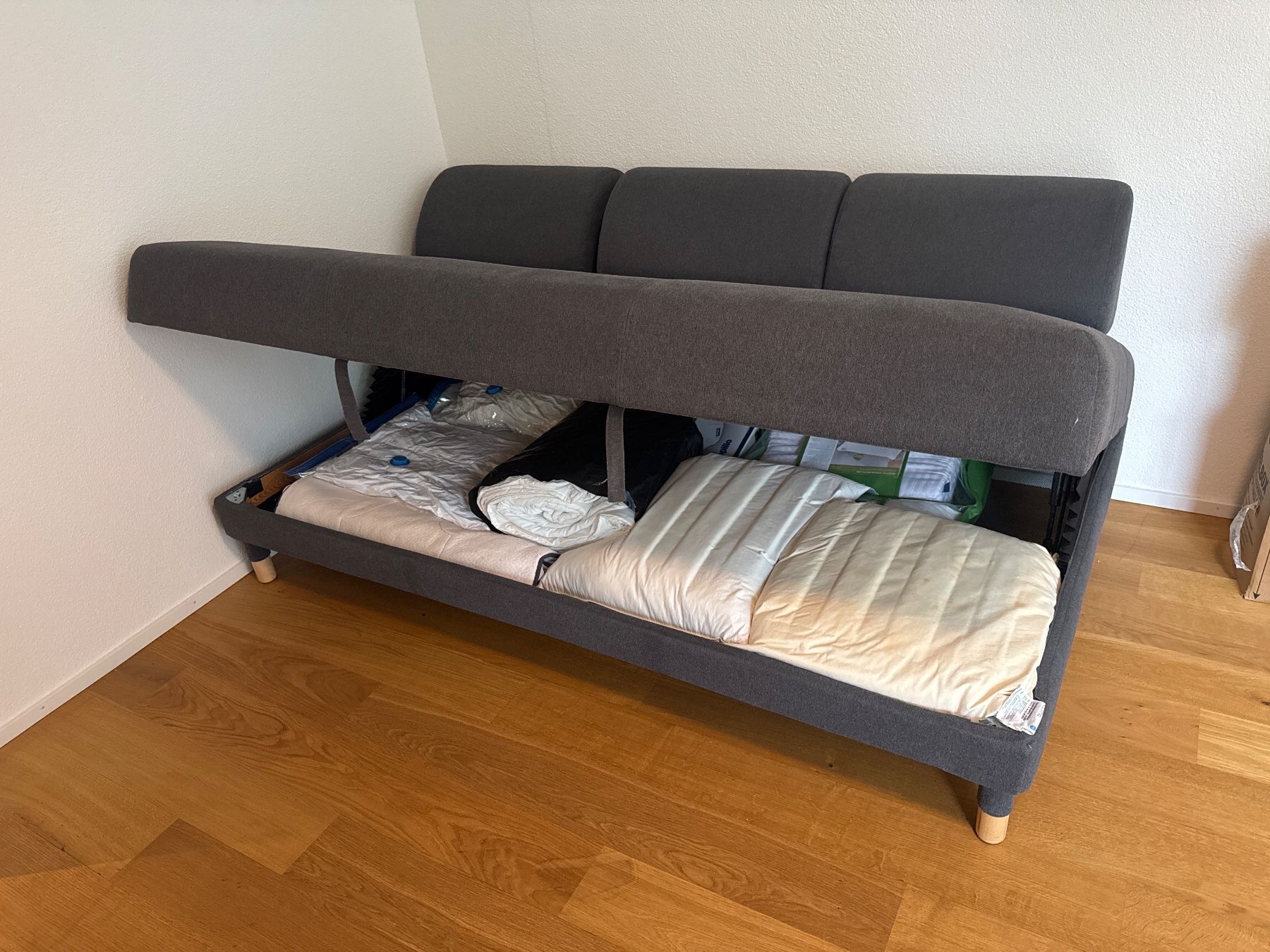 Ikea Sofas: Graues Sofa FLOTTEBO Ikea – D'occasion à Bülach par Mellinchen30 3