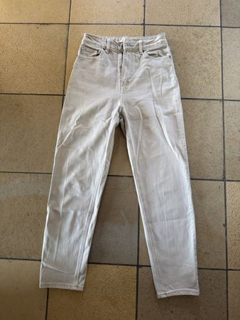 Jean Beige High Waist 34
