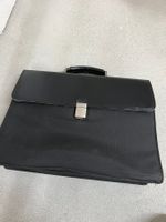 Navyboot Aktentasche schwarz Leder/Nylon gebraucht