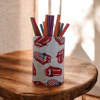 Rolling Stones Stiftehalter Bleistiftbecher limited edition.