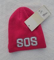 "SOS" Babymütze neu Grösse 42 pink