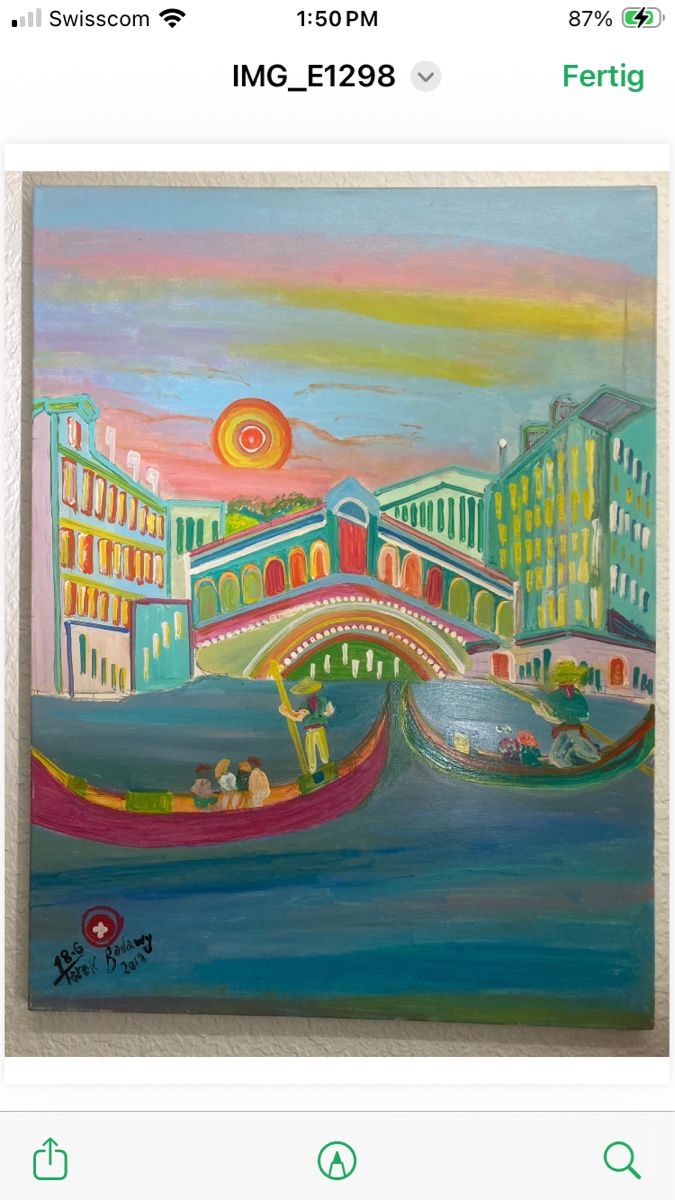 Dipinti: Gemälde Venedig mit Gondeln – Nuovo (secondo la descrizione) da Bern venduto da tar_hm7j