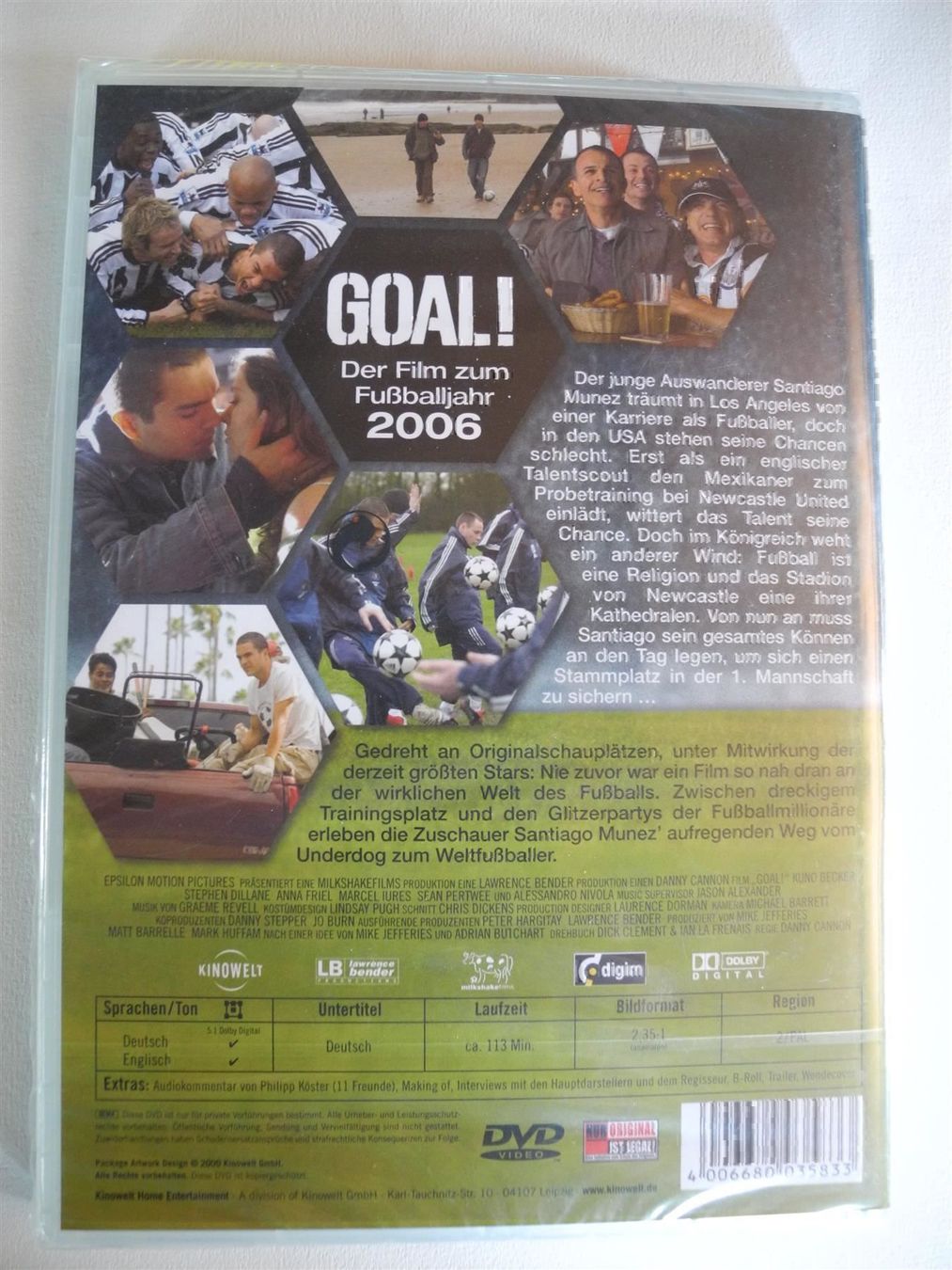 Alle DVDs: Goal, Lebe deinen Traum, Nr. 497 – Neu und originalverpackt aus Kottwil von Crazyrolf 1