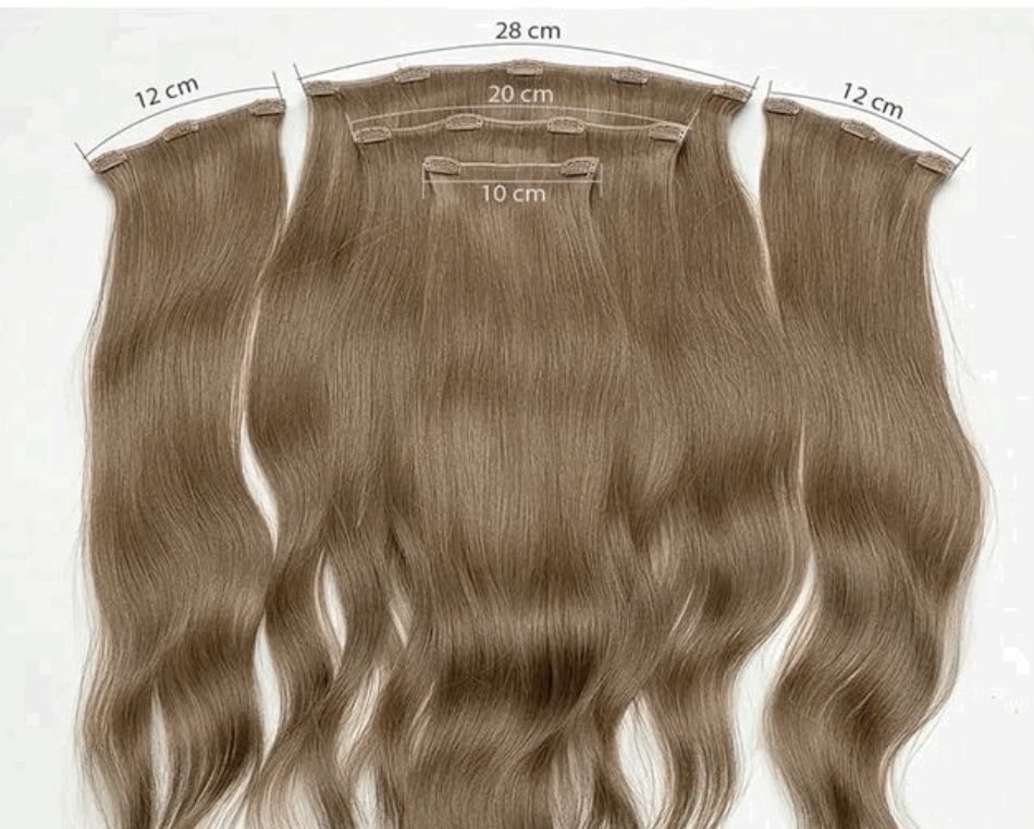 Perücken: Echthaar Extensions, verschiedene Farben, Längen… – Neu und originalverpackt aus Niederuzwil von LuxHair 8