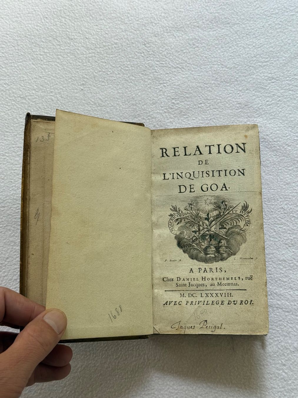 Libri: Relation de l'Inquisition de Goa 1688 – Usato da Bern venduto da xberg36