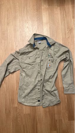 Carhartt Arbeitshemd Gr. M khaki Sommer Leicht Grösse M