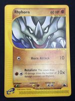 Pokémon Karte Rhyhorn 91/141 Vintage 🇺🇸 2003
