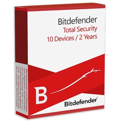 Bitdefender Total Security 10 Geräte 2 Jahre Product Key (Neu (gemäss ...