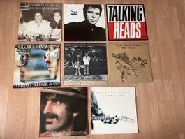 LP x 8 Dylan, Zappa, Harrison, Clapton, Ian Dury