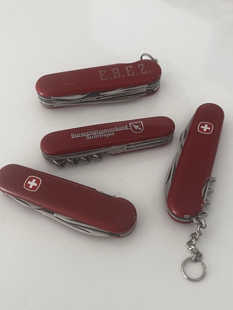 Wenger Taschenmesser: 4 schweizer Sackmesser – Gebraucht aus Recherswil von Solheure66