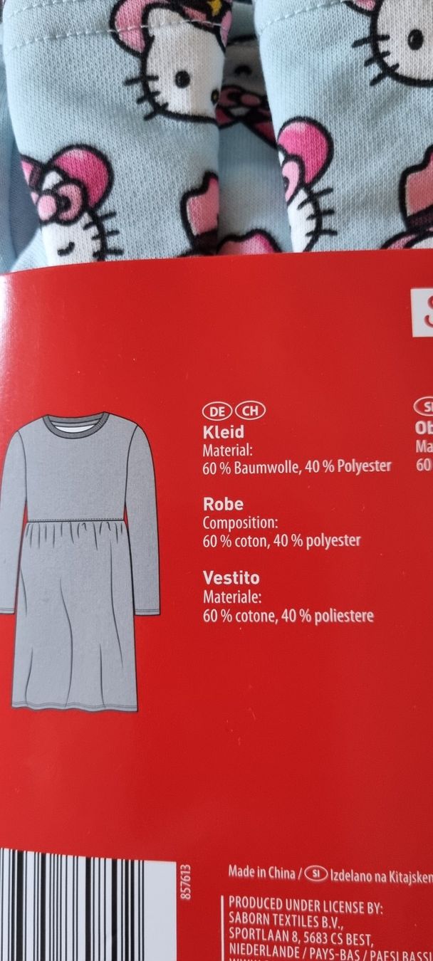 Vestiti & Gonne: Hello Kitty Kleid hellblau Grösse 110 neu – Nuovo (secondo la descrizione) da egliswil venduto da Maggy6 3