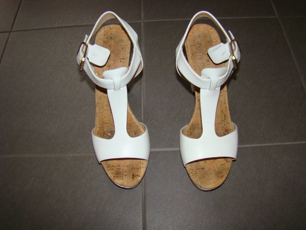 Damenschuhe: Sandale blanche – Neu (gemäss Beschreibung) aus Lussery-Villars von pousinete02 1