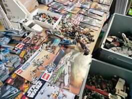 Lego Star Wars Sammlung mit Figuren ab 1.-