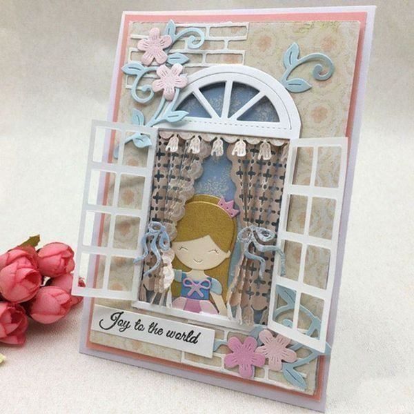 Schablonen: FENSTER STANZSCHABLONE (B) – Neu und originalverpackt aus Affoltern am Albis von scrapbooking 1