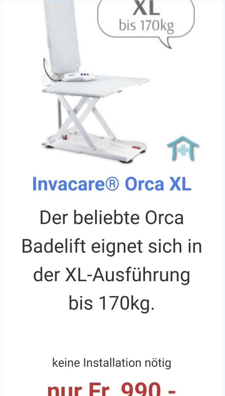 Hocker: Badelift – Neu (gemäss Beschreibung) aus Hochdorf von flizer2 3