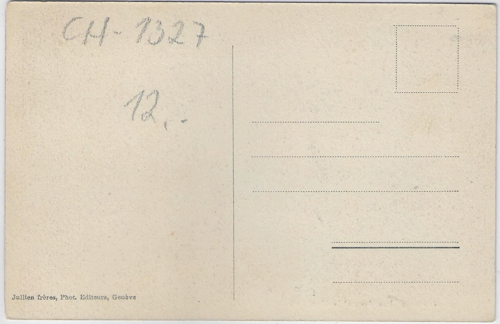 Cartoline postali: Les Praz et le Mont Joli – Usato da Ettingen venduto da Kartenplanet 1