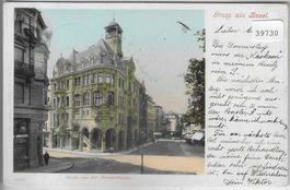 Gruss aus Basel - Partie an der Freienstrasse