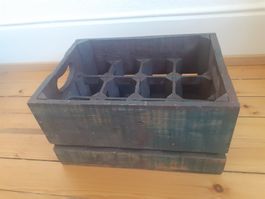 Ancienne caisse en bois pour bouteilles - cageot