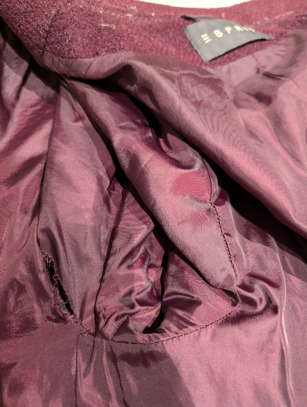 Esprit Cappotti: ESPRIT Damen Wollmantel Gr. 36 / S – Usato da Döttingen venduto da se-ra 7