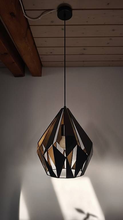 Lampade: Lampe gold/schwarz  – Usato da Solothurn venduto da silencia02 2
