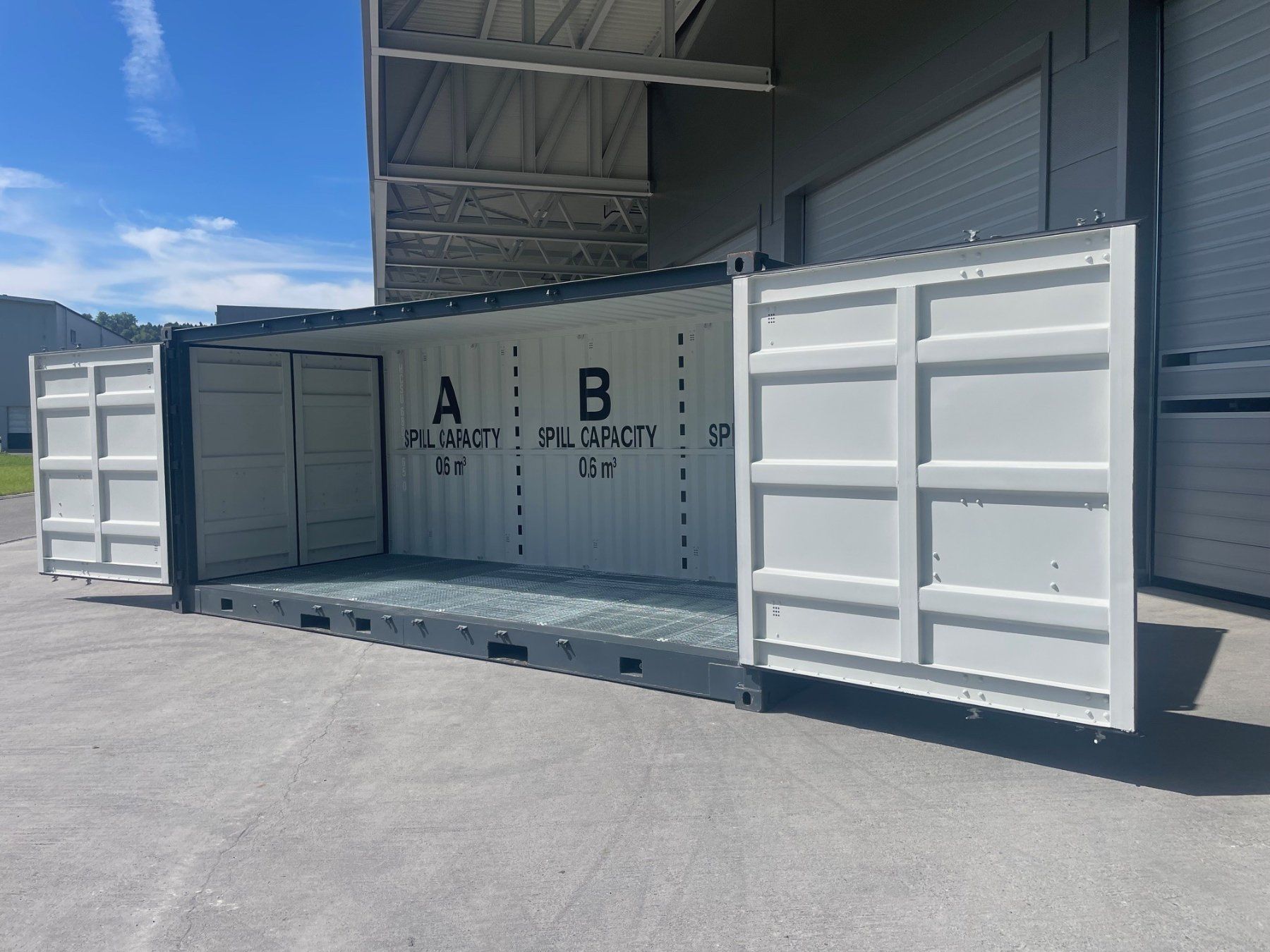 Altro per Ufficio & Commercio: 20' Gefahrengut-Seecontainer, Container, Open Side, Oel! – Nuovo (secondo la descrizione) da Kradolf venduto da BKSAG 1