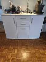 White sideboard