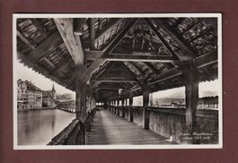 LUZERN - Kapellbrücke - 1937