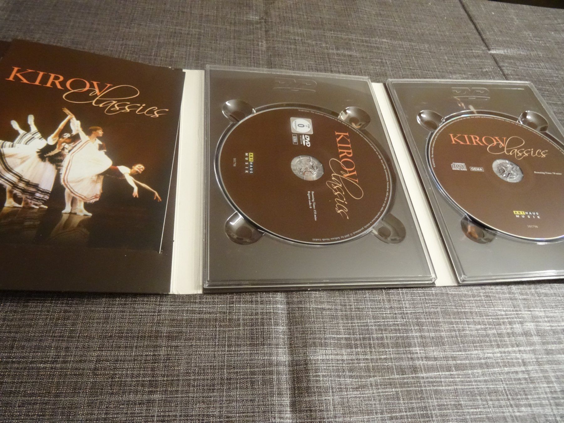 Tutti i DVDs: Kirov Classics - Ballett DVD + CD Special Edition – Usato da Olten venduto da Disc-Ausverkauf 1