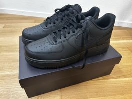 Nike Air Force 1 '07 LV8, SE, "Triple Black Ripstop", 